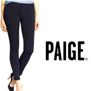 Vtg Mob Wife Paige Black Peg Skinny Straight Jegging Denim Jeans